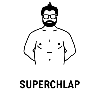 Velký chlap s velkým péro