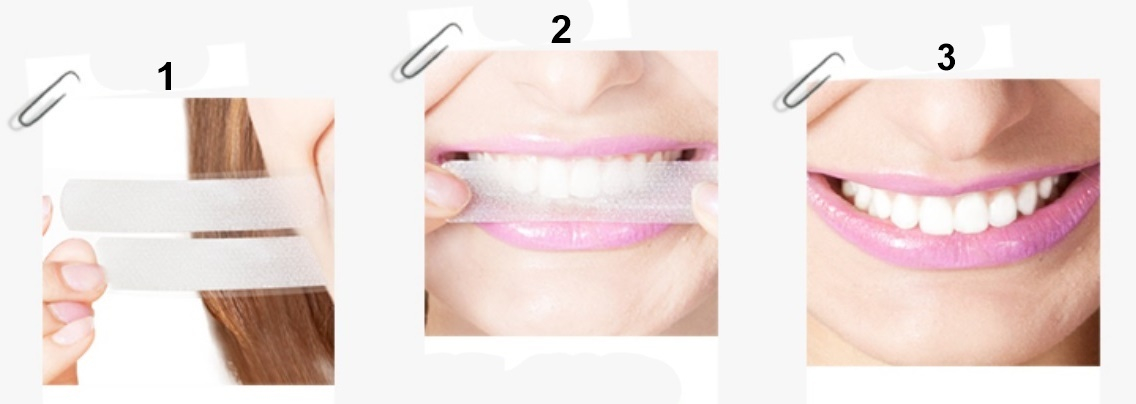 VIPhair.cz - Bělící pásky FLASH STRIPS - 14 denní péče - Bělení zubů -  ZDRAVÍ A KRÁSA