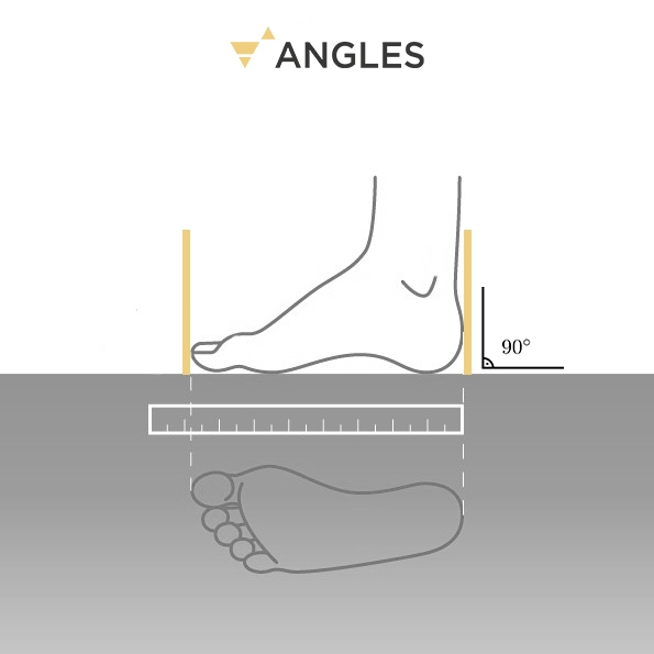 ANGLES - Größenfinder - sich verlieben kompromisslos barfuß