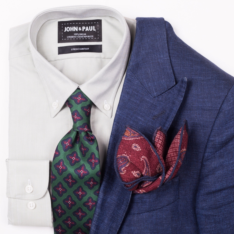 5 tipov, ako kombinovať kravatu a vreckovku - Gentleman Store SK