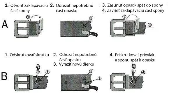 Ako si skrátiť opasok