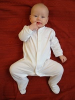 miminko na šátku Ellevill Zara Terracotta