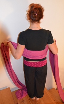 kroužky na ring sling návod