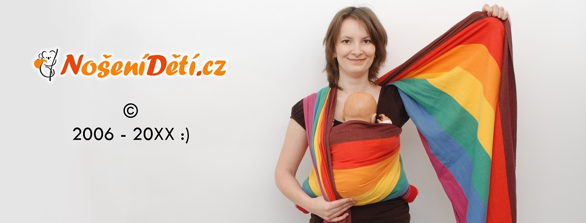 NošeníDětí.cz - první e-shop specializovaný na nošení miminek v šátcích a nosítkách