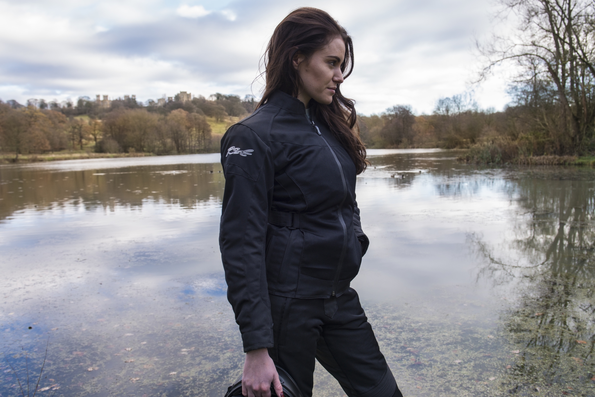 Textilní bunda RST GEMMA VENTED II CE / JKT 2059 - černá