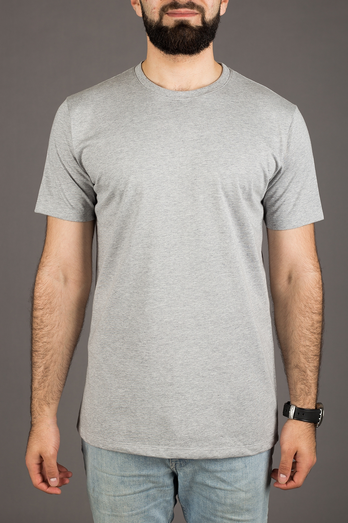 Gentleman Store - Poriadne tričko John & Paul - svetlo šedé - John & Paul -  Tričká - Oblečenie