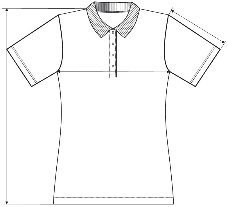 Жіноча гладка сорочка поло Single J.