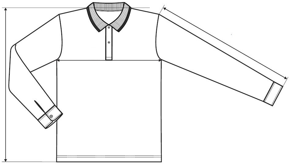 Měření polokošile