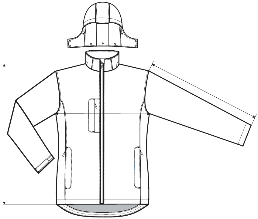 Жіноча куртка Pacific 3 IN 1
