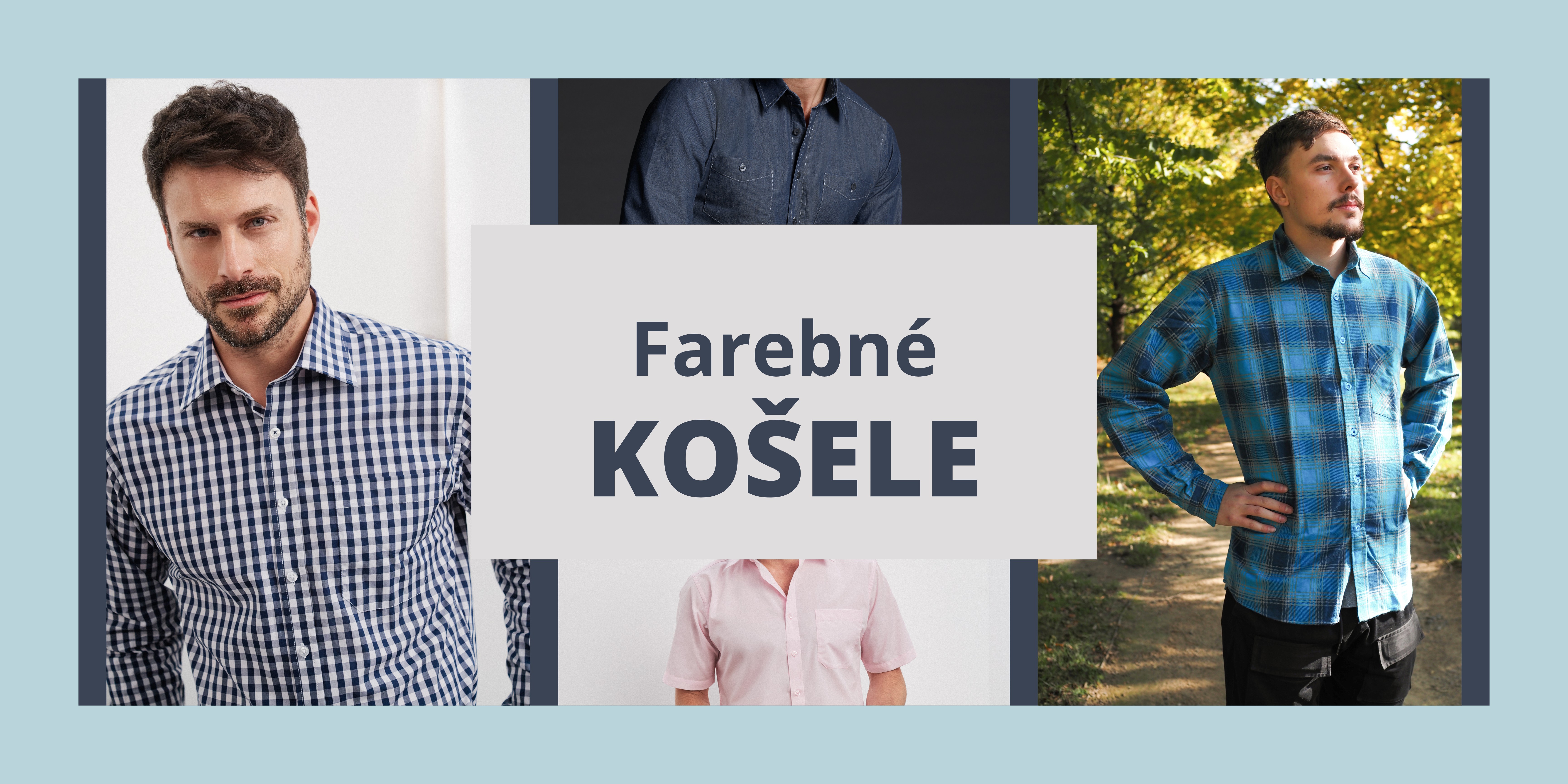 Farebné košele