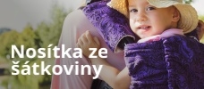 Nosítka ze šátkoviny