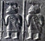 TORSLUNDA - VIKING WARRIORS WITH BOAR HELMET - OELAND, SWEDEN