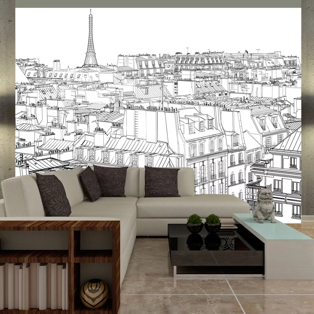 Fototapeta skica Paríža