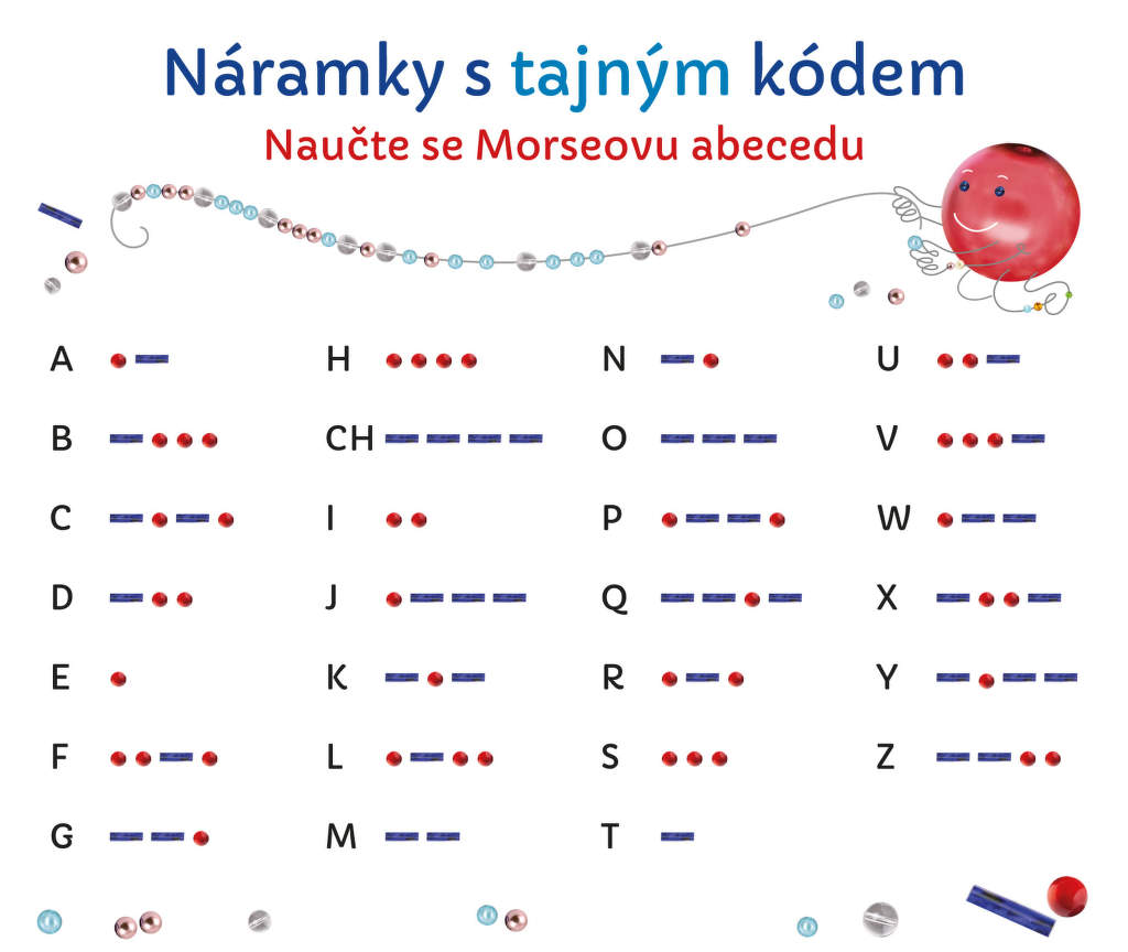 Šperky s morseovkou - zašifrujte do náramku tajnou zprávu | Manumi.cz