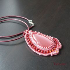 Veronika Vercini Indráková - Sutaškový asymetricky růžový