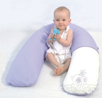 Babymatex jak používat kojící polštář Relax - opora zad pro miminko