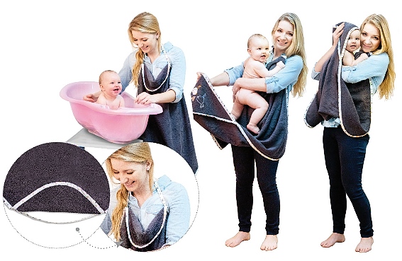 BabyMatex Osuška Maxi Plus 100x100cm č.44 ČERNÁ - ProMrňousky.cz