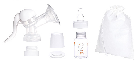 Canpol babies ruční odsávačka mateřského mléka Basic - obsah balení