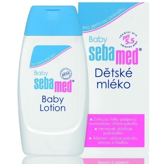 Sebamed baby - Dětské tělové mléko - dětská kosmetika pro miminko