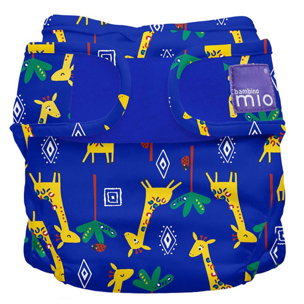 Bambino Mio Miosoft plenkové kalhotky Giraffe Jamboree 3-9kg