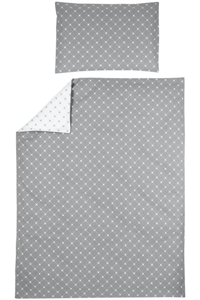 Meyco Povlečení 100x135 cm - Louis grey