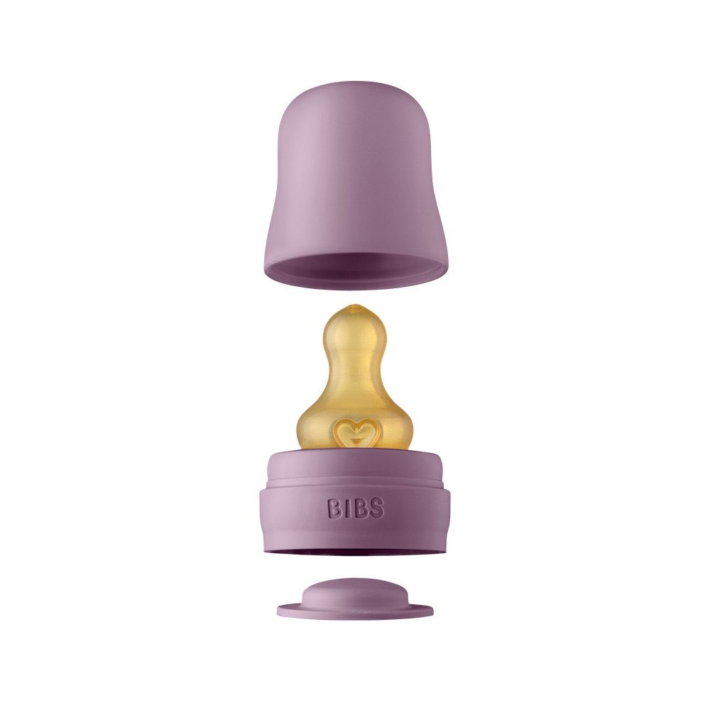 BIBS Baby Bottle set na lahvičku - Mauve