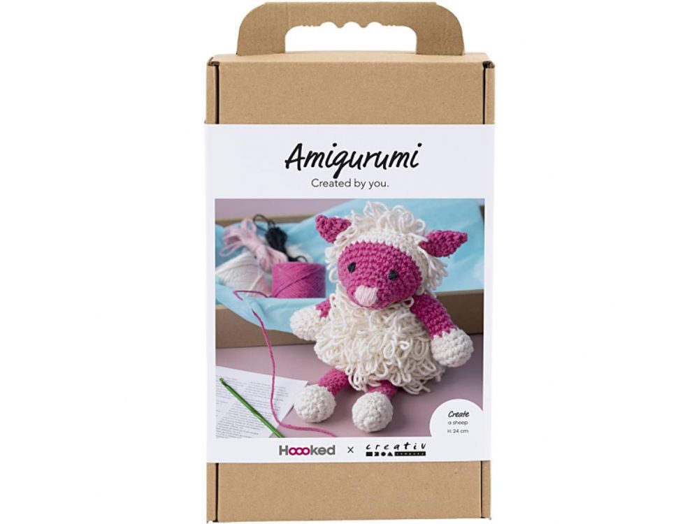 Creative Amigurumi sada háčkování - OVEČKA