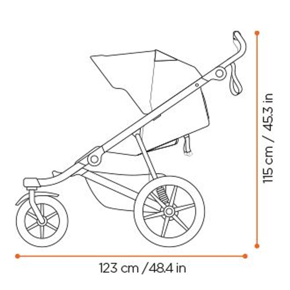 THULE Urban Glide 3 2026 - Black (obrázek 16)