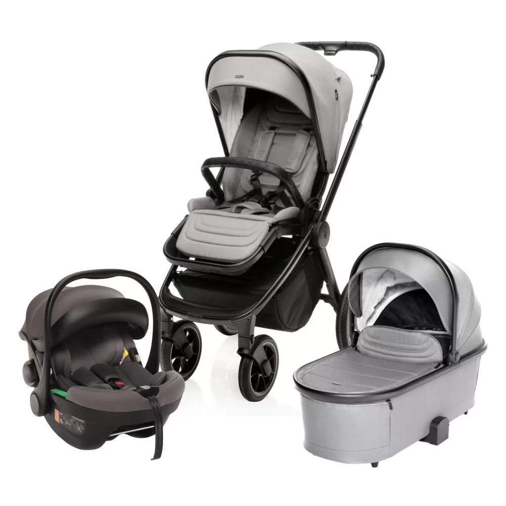 ZOPA Set Move Cross 3 + korba + autosedačka - Metal Grey
