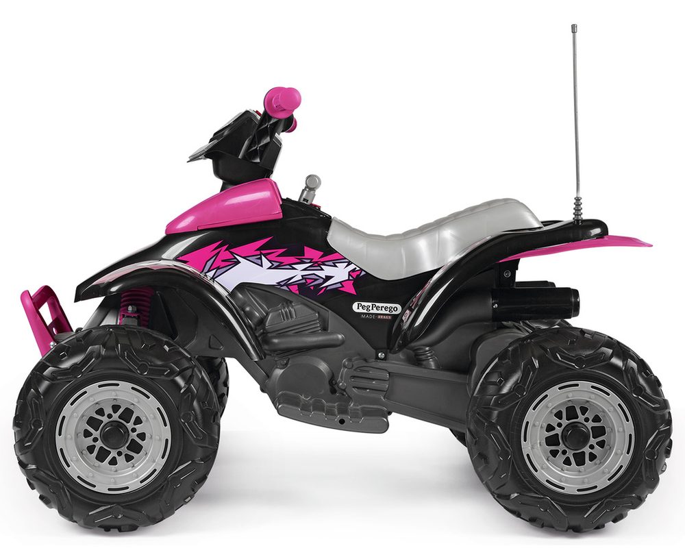 Peg Perego CORRAL T-REX 330W Vozidla 12V - 2 motory - Pink
