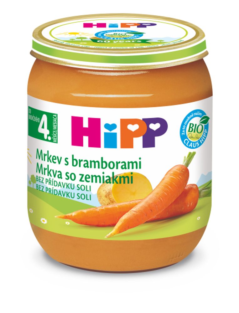 HiPP BIO Mrkev s bramborami