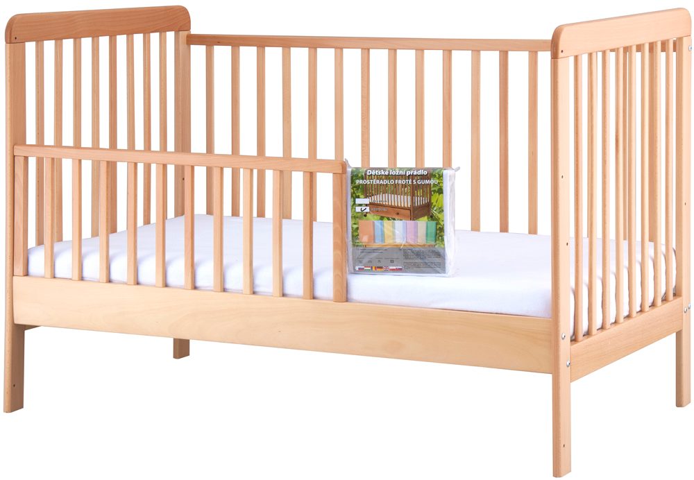 Scarlett Prostěradlo froté LUX bílé 140x70cm