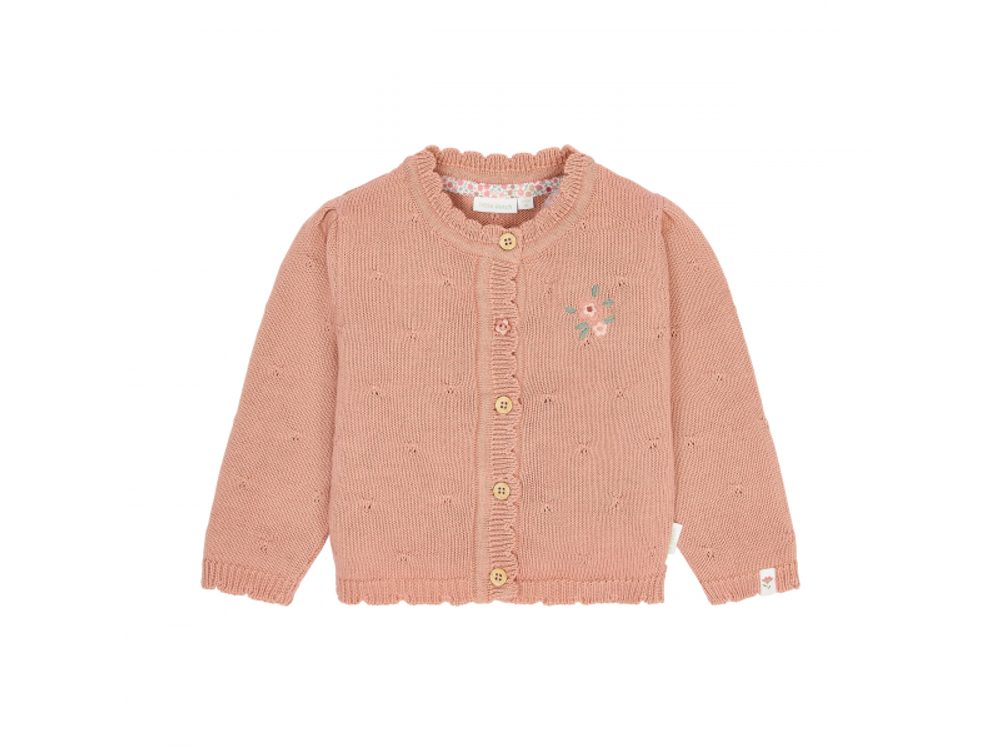 Little Dutch Kardigan pletený Deep Pink vel. 92