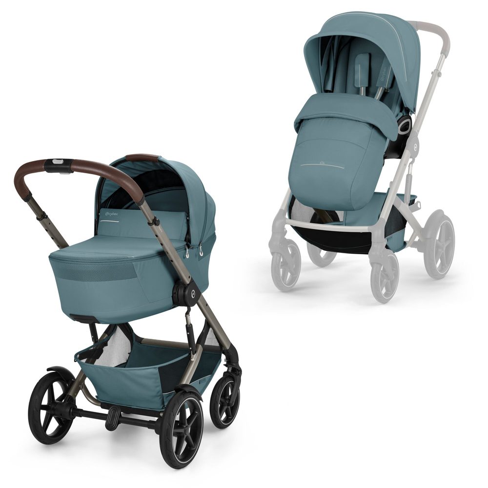 Cybex Talos S Lux + skládací korba 2026 - Stormy Blue