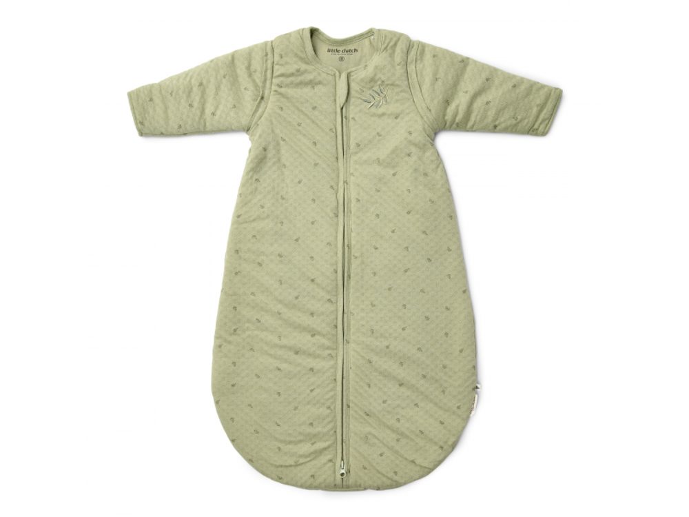 Little Dutch Spací pytel s oddělitelnými rukávy 90 cm Pure Sage