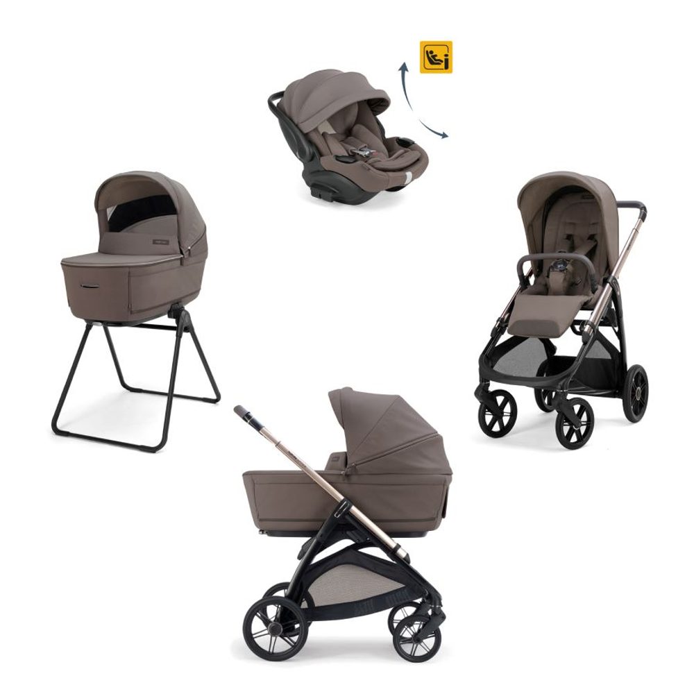 Kočárek Inglesina Aptica Darwin Recline Evo 4v1 2026 Essence Mokka