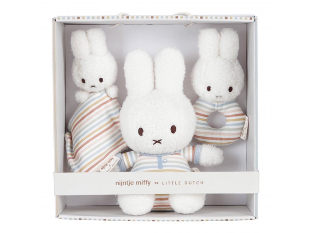 Little Dutch Dárková sada králíček Miffy Vintage Proužky