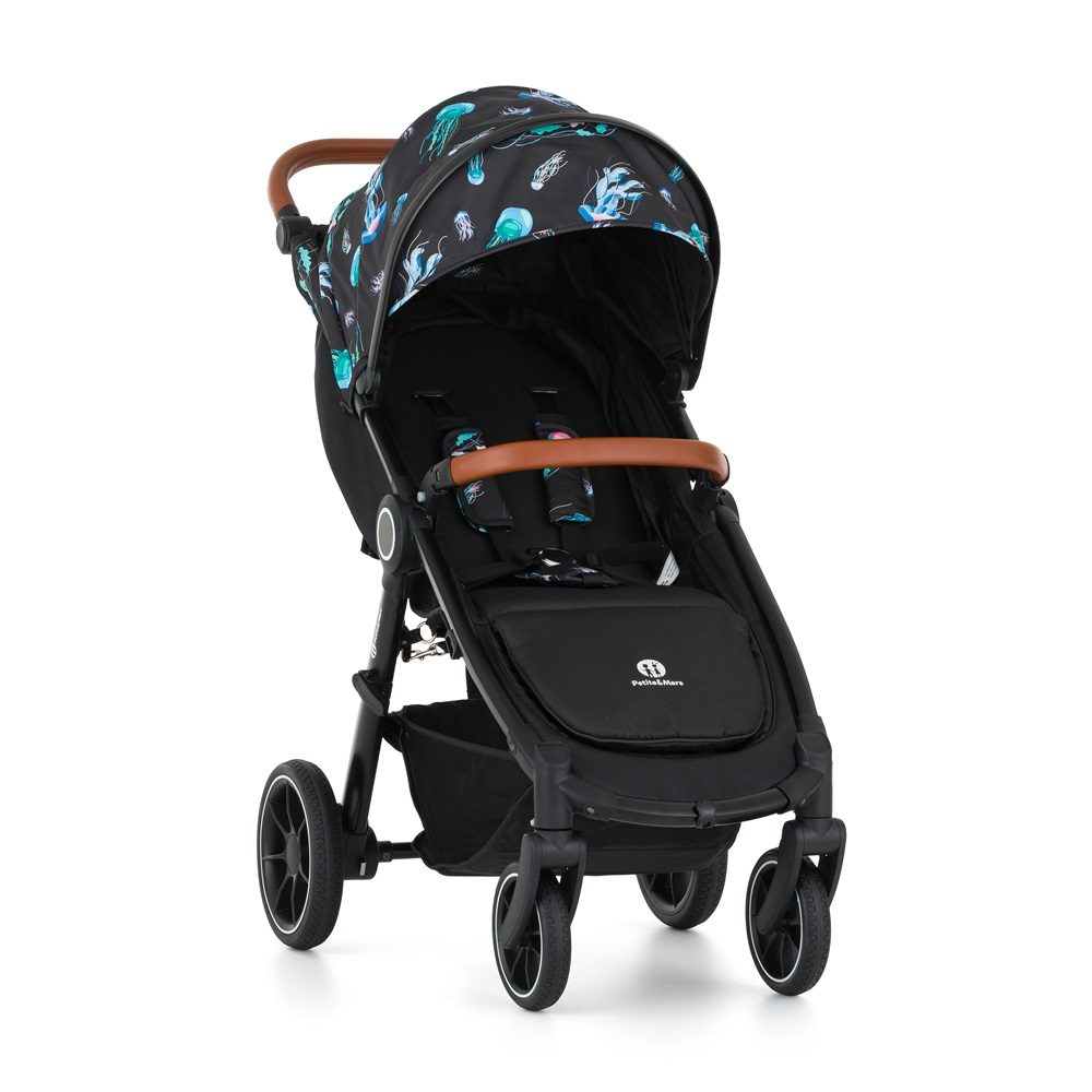 PETITE&amp;MARS Kočárek sportovní Street2 RWS Oak Limited 100 Jellyfish - PETITE&amp;MARS Kočárek sportovní Street2 RWS Oak Limited 100 Jellyfish