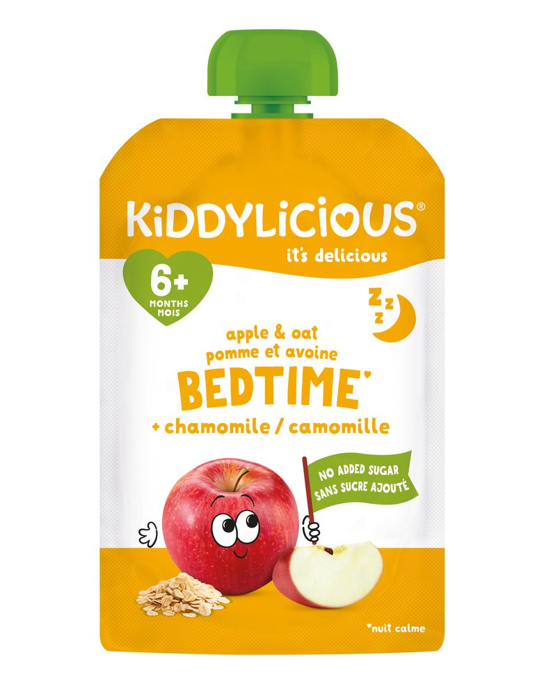 Kiddylicious Ovocná kapsička Na dobré spinkání - jablko a oves