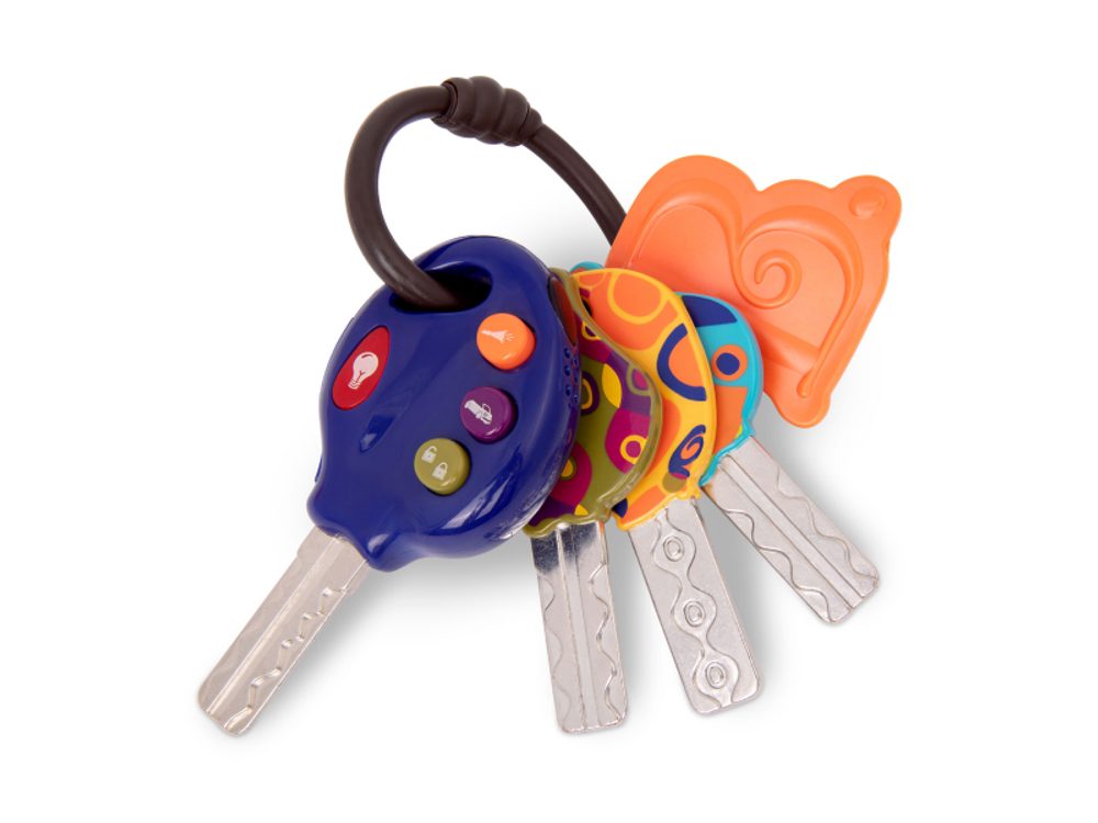 B-Toys Elektronické klíčky LucKeys modré