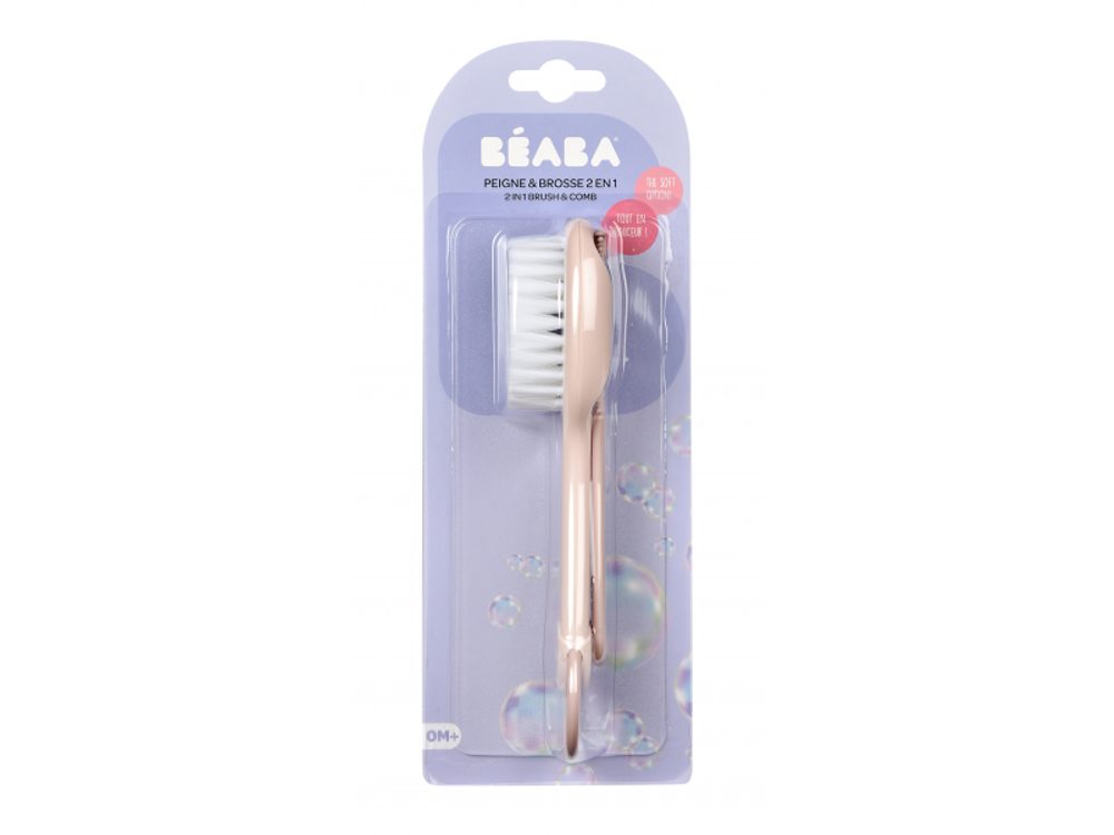 Beaba Dětský kartáč a hřeben Old Pink (obrázek 7)