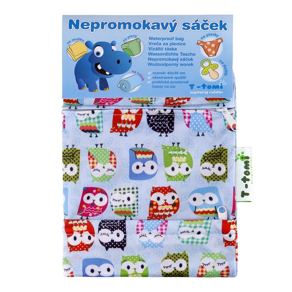 T-Tomi Nepromokavý pytlík velký -  parrots (obrázek 4)