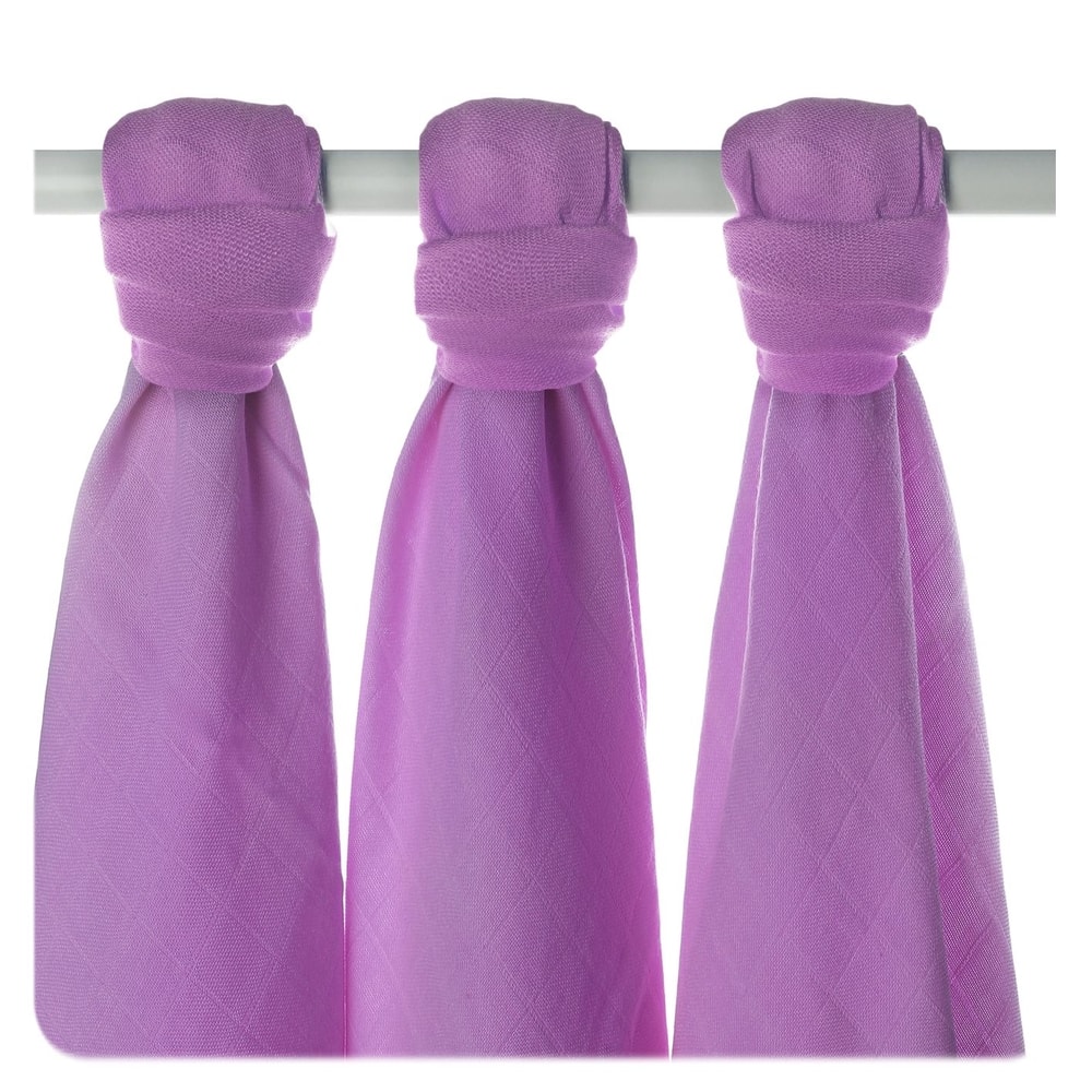 Kikko Bambusové pleny XKKO BMB 70x70 Lilac 3ks