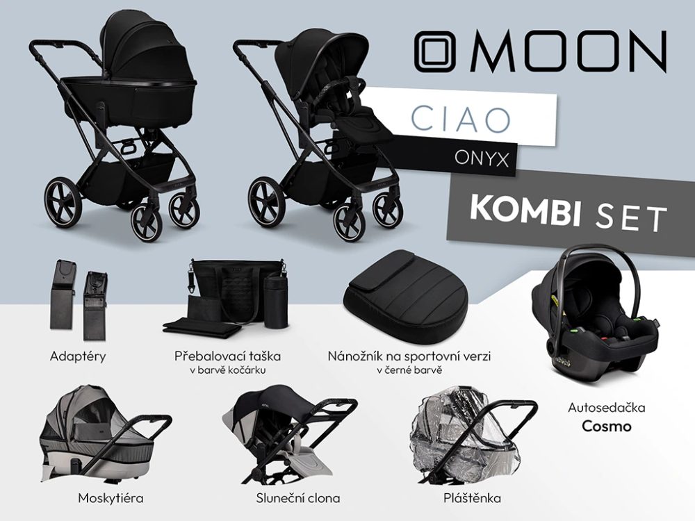Moon CIAO KOMBI set - Onyx