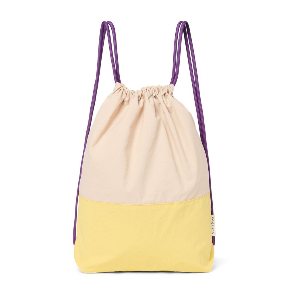 Studio Noos Patchwork Gym bag - vak na cvičení Butter Yellow