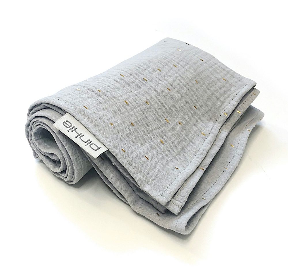 PINKIE velká plena Pinkie Muslin Grey