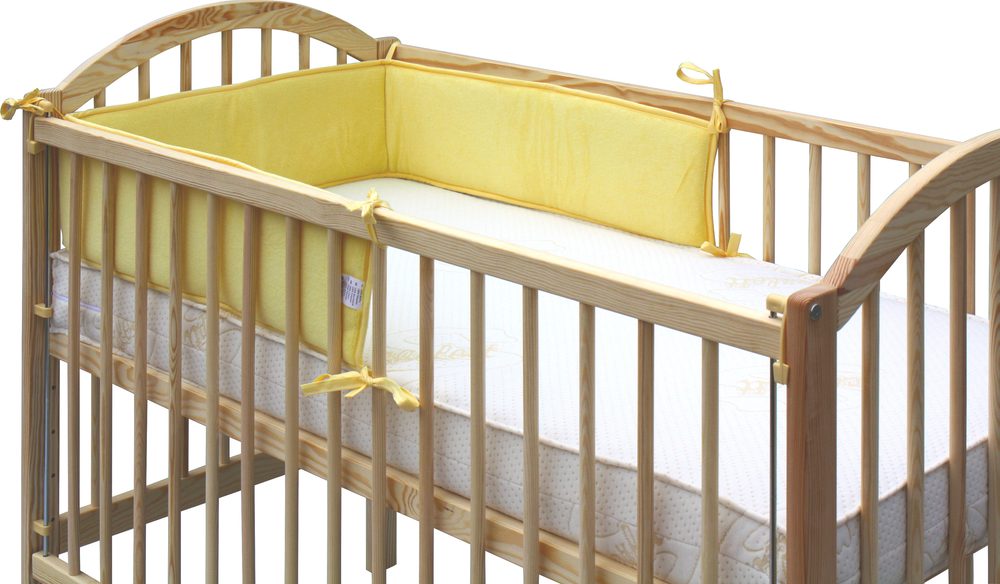 Scarlett Ochranný límec froté do postýlky béžový