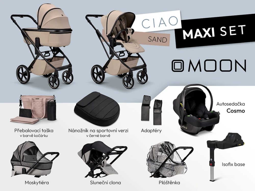Moon CIAO MAXI set - Sand