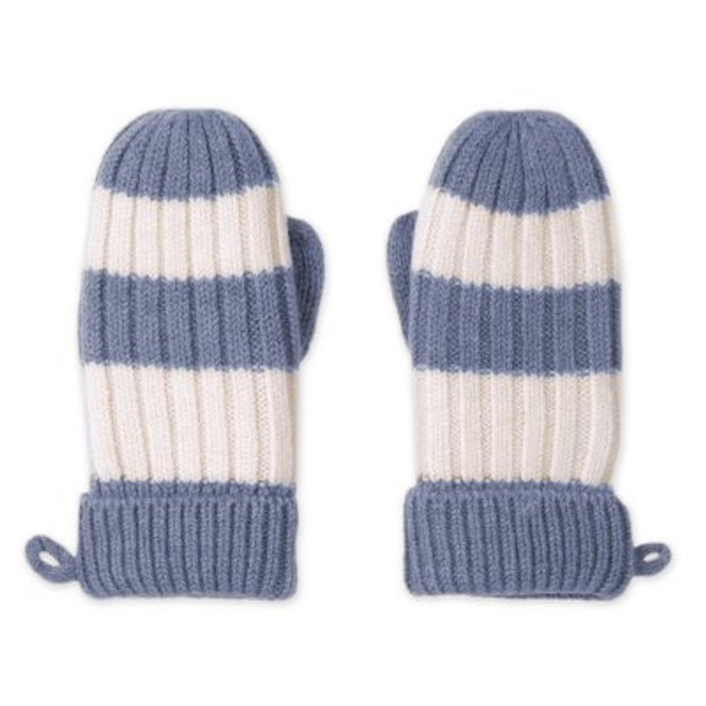 Lodger merino rukavice Stripe Stone vel. 1–2 roky