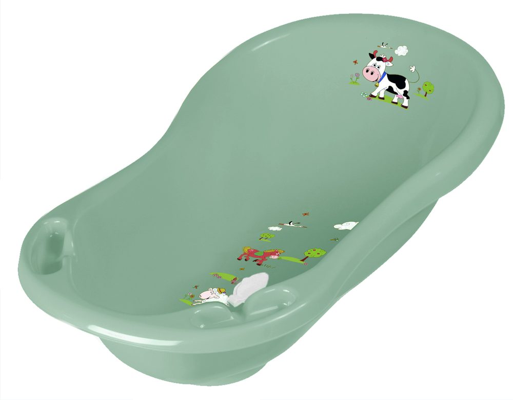 KEEEPER Dětská vanička 84cm "Funny Farm" se zátkou